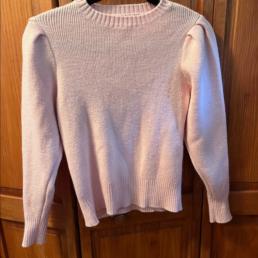 Tularosa long sleeve pink sweater (XS)